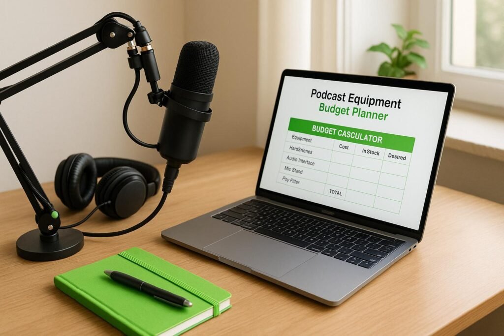 Podcast Equipment Budget Planner