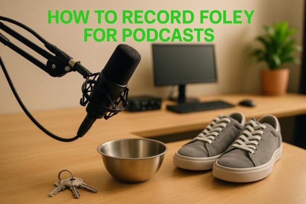 How to Record Foley for Podcasts