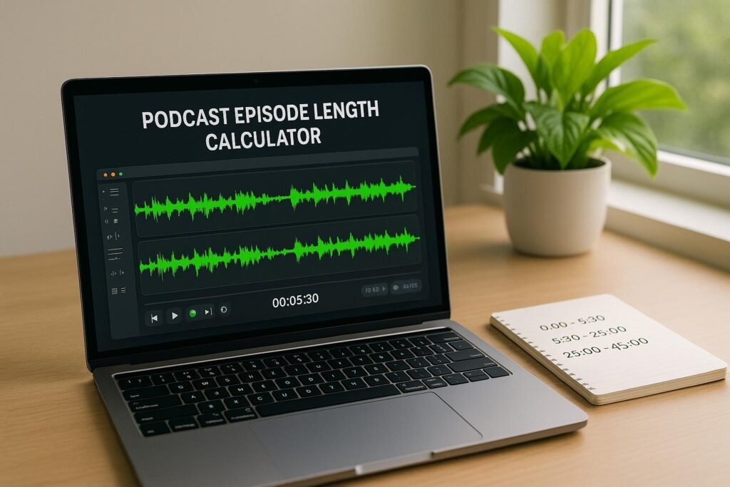 Podcast Episode Length Calculator