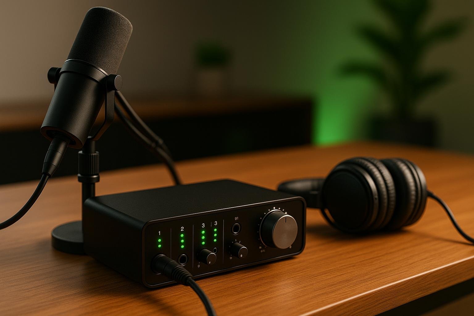 10 Best Audio Interfaces for Podcasting 2025